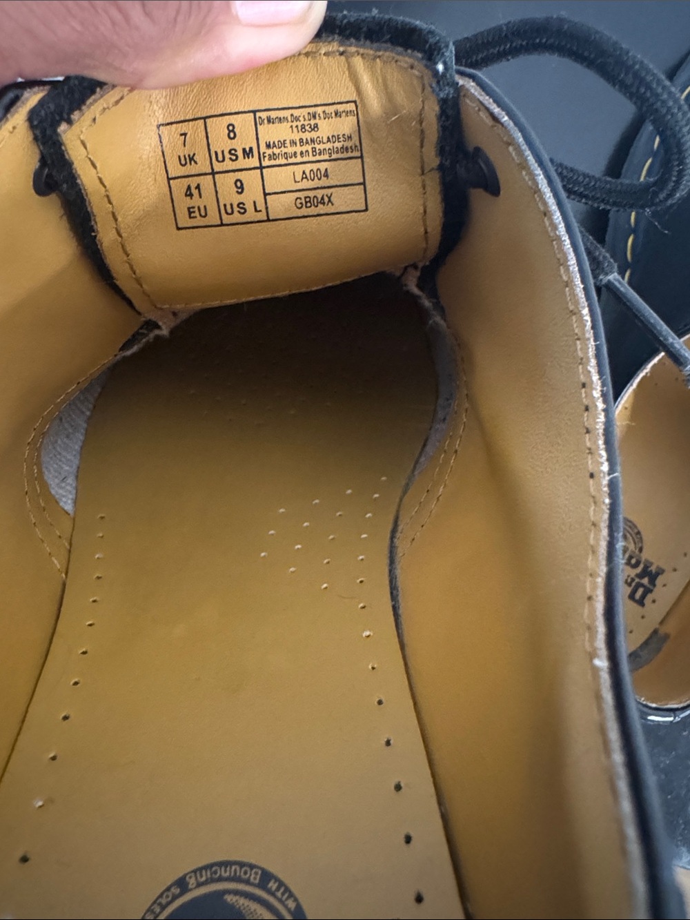 Dr Martens 1461 Leather Oxfords size 8M - Picture 2 of 15